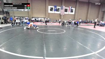 113D Quarterfinal - Logan Cass, Pawhuska vs Kameron Hunter, Choctaw