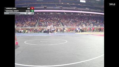 D3-285 lbs Quarterfinal - Mitchell Swift, Delton Kellogg vs Adrian Lara, Hart