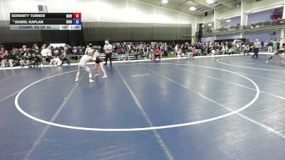 115 lbs Champ. Rd Of 16 - Isabel Kaplan, Central Indiana Academy Of Wrestling vs Serenity Turner, Moyer Elite Wrestling