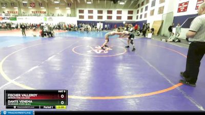 141 lbs Champ. Round 1 - Dante Venema, Dickinson State (N.D.) vs Fischer Valleroy, Benedictine College