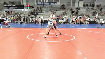 132 lbs Round Of 64 - Jonathan Emma, TNWC Big Macs - HSB vs Brice Woodruff, BlueWave - HSB