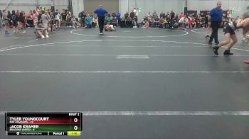 130 lbs Semis (4 Team) - Jacob Kramer, Dragons United vs Tyler Youngcourt, Mat Assassins