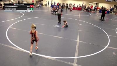 8U GIRLS - 44.8-49.2 Cons. Semis - Sophia Jordan, Simley Wrestling Club vs Sloane Sweazey, Princeton Wrestling