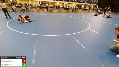 7th - 8th grade - 83 Quarters - Nico Ballantini, Sebolt Wrestling Academy vs Logan Gass, Moen Wrestling Academy