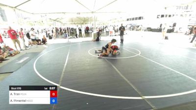 120 kg Quarterfinal - Ayden Tran, Pounders WC vs Anthony Pimentel, Mogollon