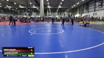 106 lbs Round 1 (4 Team) - Kevin McLean, RAMPAGE WRESTLING CLUB vs Connor McLeod, HANOVER HAWKEYE