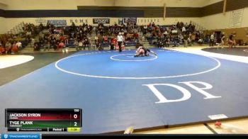 150 lbs Quarterfinal - Tyge Plank, Tonasket vs Jackson Syron, Ferris
