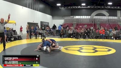 95 lbs Quarterfinals (8 Team) - Kai Jacobson, LAW/Crass Wrestling vs Carter Smith, Team Ohio