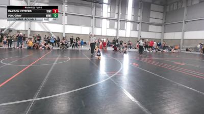 53.2-53.6 lbs Champ. Round 2 - Fox Gray, Mat Demon Wrestling Club vs Paxson Vetters, Top Dog Wrestling Club