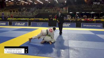 MICAH KINGSTON SANTIAGO TORRES vs THIAGO REINALDO DE SOUZA JUNIOR 2024 Pan Kids Jiu-Jitsu IBJJF Championship