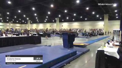 Anabelle Dewey - Vault, E.T.C Gym #122 - 2021 USA Gymnastics Development Program National Championships