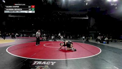155 lbs Cons. Round 4 - Alondra Revuelta, Livingston vs Alaina Cooper, Lincoln (Stockton)