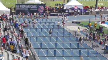 Youth Boys' 110m Hurdles Aau Junior Olympics, Finals 3 - Age 15-16