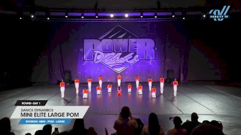 Dance Dynamics - Mini Elite Large Pom [2025 Mini - Pom - Large Day 1] 2025 Power Dance Grand Nationals