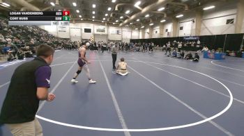 150 lbs Finals (8 Team) - Cort Buss, Burwell vs Logan Vandenberg, Aquinas Catholic