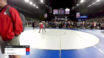 182 lbs Rnd Of 64 - Rylie Doramus, California vs Etheend Deyampert, Ohio