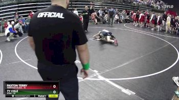 85 lbs Semis & 1st Wrestleback (8 Team) - Ty Cole, Utah vs Paxton Terry, Nebraska Black