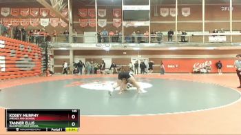 145 lbs 5th Place Match - Tanner Ellis, Blackfoot High School vs Kodey Murphy, Shelley High School