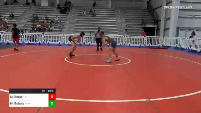 138 lbs Final - Michael Borja, The Wrestlers Of Oz vs Matt Bobola ...