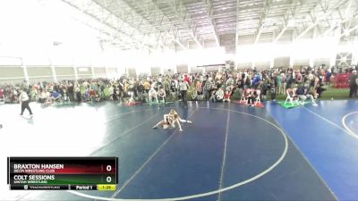 79 lbs Champ. Round 1 - Colt Sessions, Uintah Wrestling vs Braxton Hansen, Delta Wrestling Club