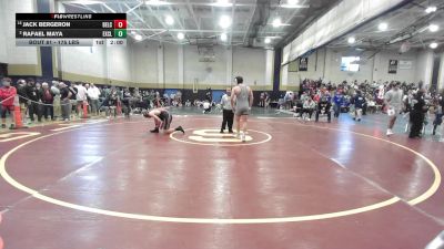 175 lbs Round Of 16 - Jack Bergeron, Belchertown vs Rafael Maya, Excel Academy