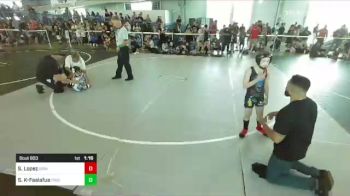 85 lbs Rr Rnd 1 - Samuel Lopez, Grindhouse WC vs Sophie Kula-Faalafua, Pride