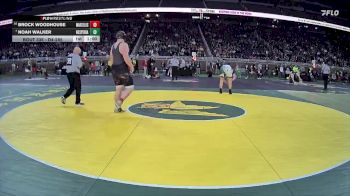 D4-285 lbs Cons. Round 3 - Brock Woodhouse, Marcellus vs Noah Walker, Hesperia