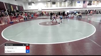 92 lbs Semifinal - Alessandro Camargo, Bitetto Trained Wrestling vs Gregory Parani, Shore Thing WC