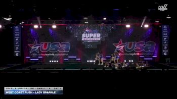 West Coast Rush - Lady Sparkle [2026 L2 Junior - D2 - Small - A Day 3] 2026 USA All Star Super Nationals