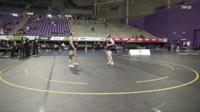 207 lbs Quarters & 1st Wb (16 Team) - Eliana Bommarito, King University vs Gemma Templeman, Emmanuel University