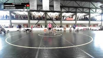 76-85 lbs Quarterfinal - Lucas Parker, TJ Trained Wrestling vs Cannon Ziller, Oregon JHS