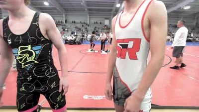 113 lbs Rr Rnd 1 - Sean Mott, Mat Warriors vs Jack Bell, Knights Wrestling Club-Red