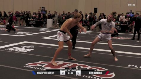 Joey Hanford vs Kristopher Rowley 2025 ADCC East Coast Trials