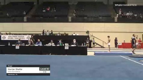 Hunter Shafer - Floor, Nova Gymnastics - 2021 USA Gymnastics Development Program National Championships