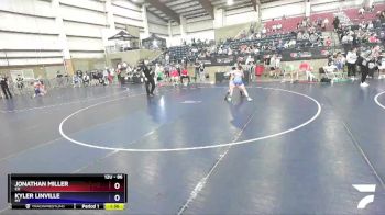 86 lbs Champ. Round 1 - Jonathan Miller, CO vs Kyler Linville, MT