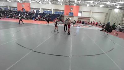 285 lbs Cons. Round 4 - Quincy Bonville, RIT vs Imari Milton, Norwich