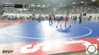 113 lbs Consi Of 16 #2 - Hannah Woods, Duncan Lady Demons vs Emilie Neeland, Choctaw Jh