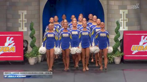 St. Ursula Academy [2026 Dance - Large Varsity Division II Pom Semis] 2026 UDA National Dance Team Championship DII