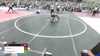 73 lbs Consolation - Everett Kreiley, Gold Rush Wrestling vs Ryan Hotchkiss, Durham Wrestling