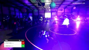 78 lbs Quarterfinal - Gabriel Martinez, New Creation vs Jarron Beltran, SunnySide WC