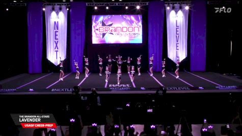 The Brandon All-stars - Lavender [2025 USASF Cheer-Prep] 2025 Next Level Nationals