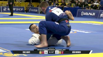Cole Abate vs Joao Mendes 2026 World Jiu-Jitsu IBJJF Championship