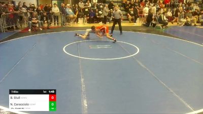114 lbs Round Of 16 - Caiden Harbert, West Allegheny vs Mike Ruane, Franklin Regional