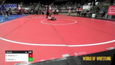 64 lbs Quarterfinal - Billy Roberts, Greater Heights Wrestling vs Braxton Newell, The Best Wrestler