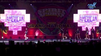American Cheer - JR BLUE [2024 L2 Junior - Small Day 1] 2024 Spirit Sports Grand Nationals