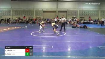 120 lbs Prelims - Vincent Zicardi, Savage Gold vs Clay Koser, Team Nauman Black