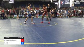 126 lbs Rnd Of 32 - Wilver Mariano Peralta, New York vs Nicco Ruiz, California