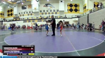 71 lbs Semifinal - Kingston Dunn, Contenders Wrestling Academy vs Mason Pasternak, Bulldog Premier Wrestling Club