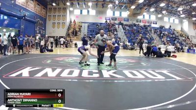 150 Blue Cons. Semi - Adrian Mayari, Miami Palmetto vs Anthony DiManno, Timber Creek