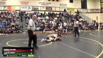 132 lbs Champ. Round 1 - Austin Smith, Waite vs Derek Palmer, Maple Hts.